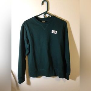 North Face Green Sweater
